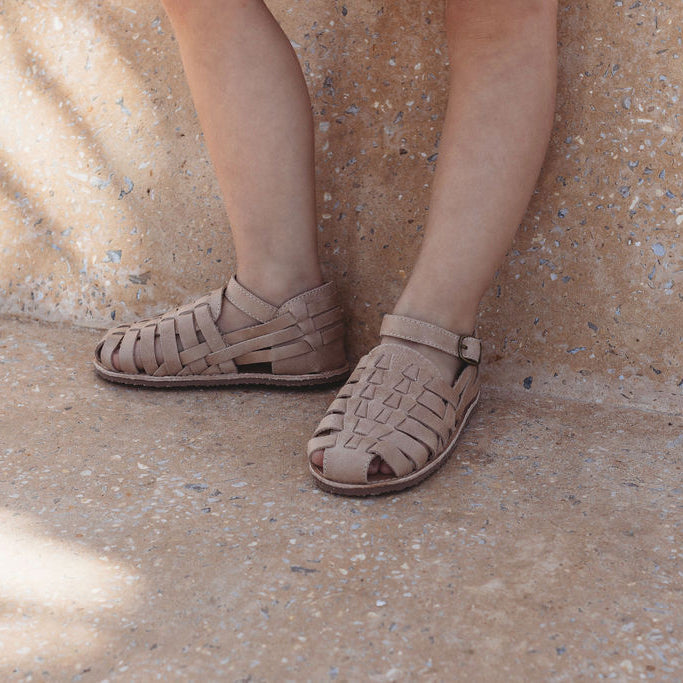 Luna Huarache  Buckle-Up Sandals
