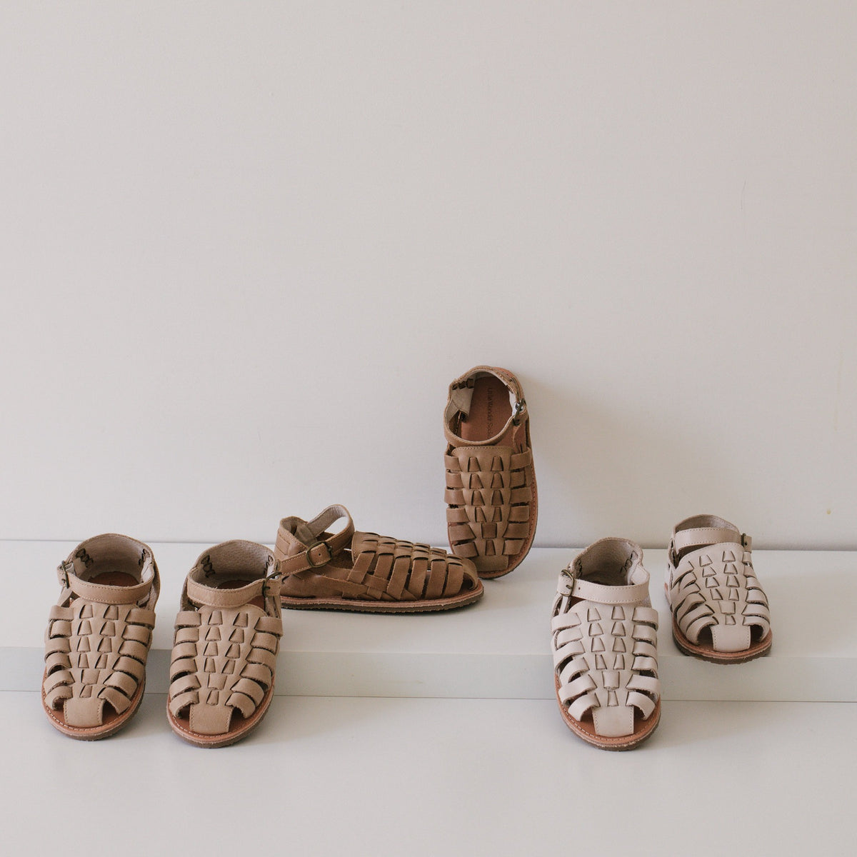Luna Huarache  Buckle-Up Sandals